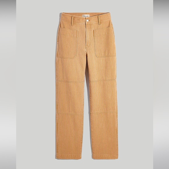 The Perfect Vintage Straight Jean in Stripe - Picture 7 of 9